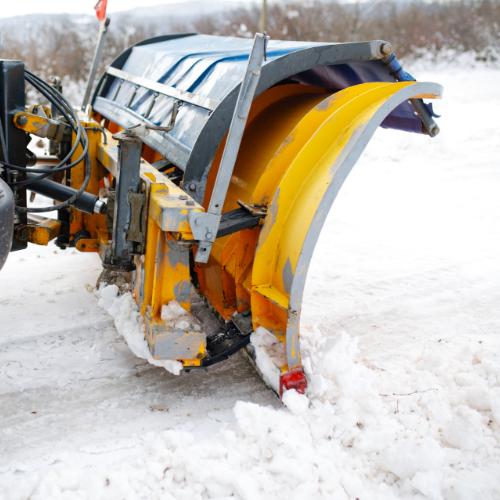Schneeabtransport